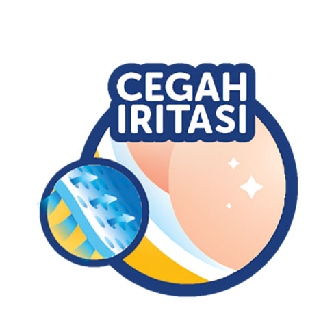 Cegah Iritasi  Lembab