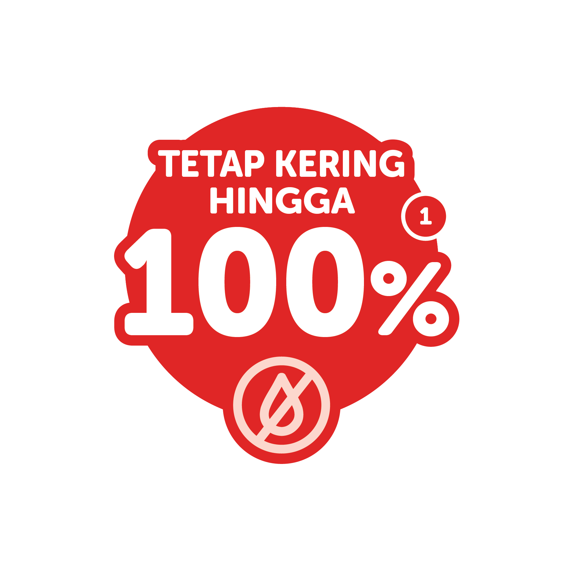tetap kering hingga 100  448x448px